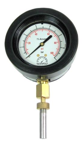 Binder Style Test Point Pressure Gauge