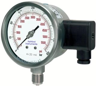 Pressure Gauge With Integral Pressure Transmitter - 100mm