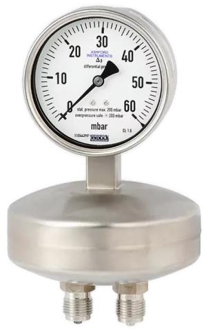 Very Low Differential Pressure Gauge - 100mm  & 160mm Diameter