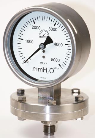 Low Pressure Schaeffer Diaphragm Gauge - Ranges From 0-25 Millibar