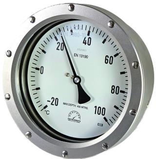 Subsea Thermometer - 100mm & 160mm Diameter