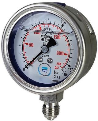 DNV GL Type Approval Certificate -  Pressure Gauges - updated