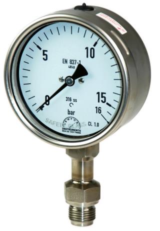 Piston Style Diaphragm Gauge - 50mm to 160mm Diameter