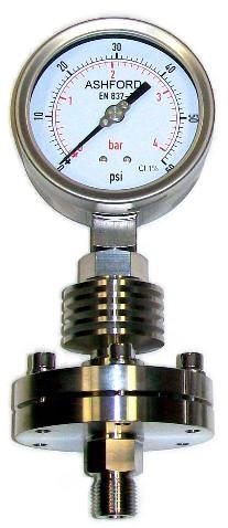 High Temperature Gauge - Chemical Seal & Cooling Tower