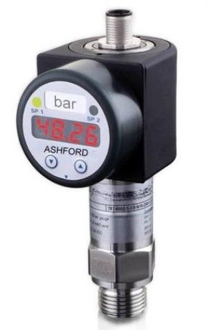 Pressure Transmitter With Integrated Digital Display, Switch Function & Optional 4-20mA Output