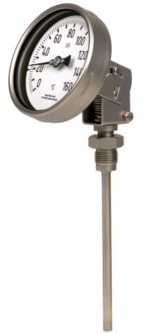 Mechanical Thermometer - Gas Filled System Every Angle Design 100mm, 125mm & 160mm