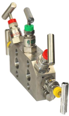 Coplanar 5-Valve Direct Mount Manifold - Generation 200 Series