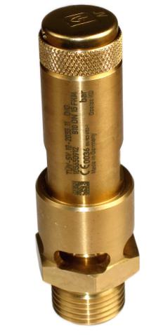 D7 Series Nuova General Instruments Pressure Relief Valve - Free Outlet